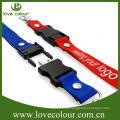 Fábrica por atacado portátil cool usb flash drive lanyards / oem usb lanyard